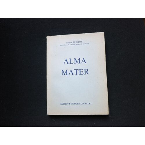Alma Matter. Redslob. 1958.