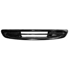 Grille Radiateur Pour Smart Fortwo, 1998-2002, Noire Lisse, Sans Trou Feu Antibrouillard, Neuf