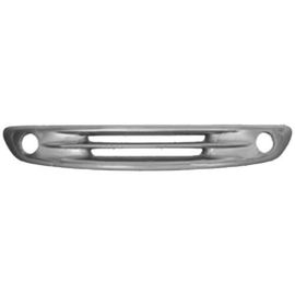 Grille Radiateur Pour Smart Fortwo, 1998-2002, Peinte Grise, Avec Trou Feu Antibrouillard, Neuf
