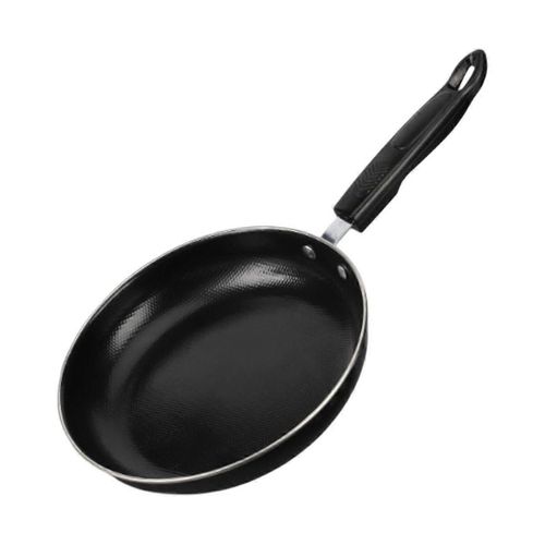 Poêle À Frire Plate Antiadhésive Poêle À Frire Pour Cuisinière À Induction Cuisinière Électrique À Gaz, Noir