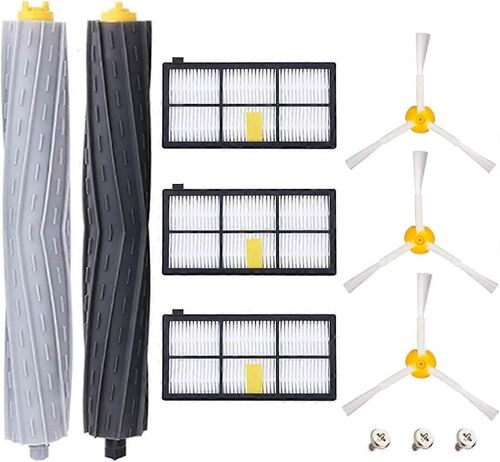 Replacement Filters and Brushes Kit for Irobot Roomba 800 805 900 960 966 980
