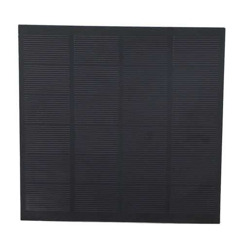 Panneau De Chargeur Solaire En Silicium Portable 3w 6v En Plein Air Pour L¿Éclairage Solaire De Jardin