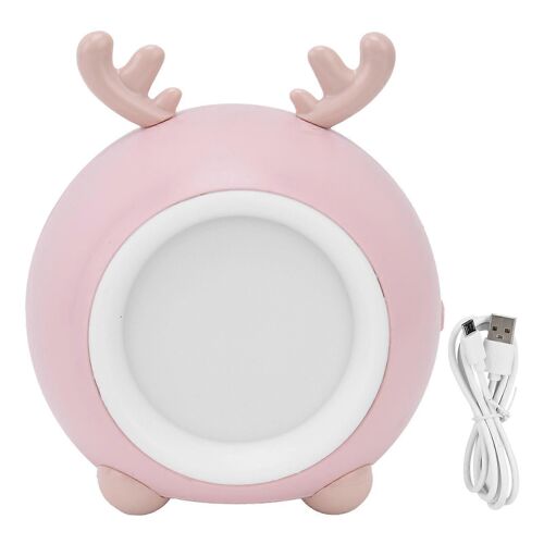 Mignon Animaux De Compagnie Veilleuse Portable Réglable Luminosité Protection Des Yeux Trois Niveau Température De Couleur Chambre Veilleuserose