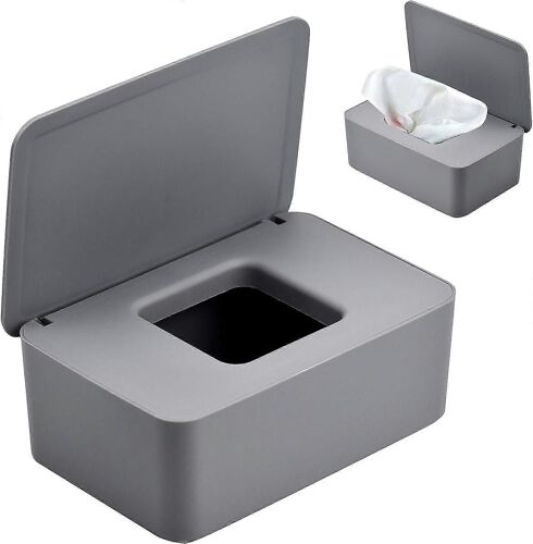 Wet Wipes Dispenser Box Holder - Baby Wipe Box for Home Office