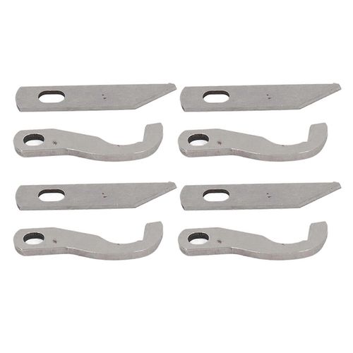 8 Pcs Surjeteuse Couteau Forte Durable Métal Précis Angle Facile Installation Surjeteuse Lame pour 925D 929D 935D 1034D PL1500