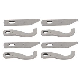 8 Pcs Surjeteuse Couteau Forte Durable Métal Précis Angle Facile Installation Surjeteuse Lame pour 925D 929D 935D 1034D PL1500