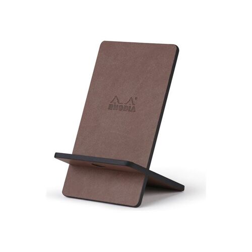 Rhodia - Socle Pour Téléphone Portable - Chocolat