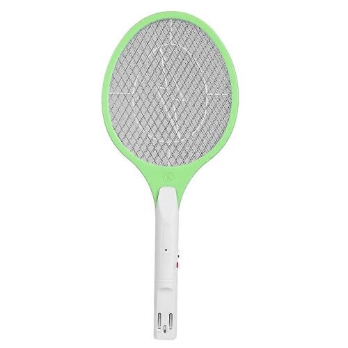 Sans fil Rechargeable Électrique Mouche Moustique Swatter Bug Zapper Raquette Insectes Tueur Vert