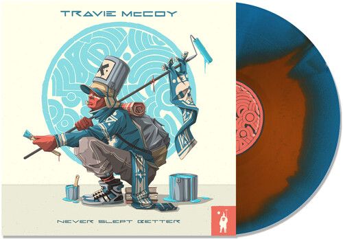 Travie Mccoy - Never Slept Better - Cinnamon Swirl [Vinyl Lp] Explicit, Blue, Colored Vinyl, Orange