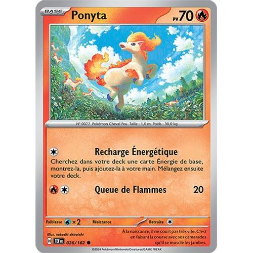 Ponyta - 026/162 - Forces Temporelles