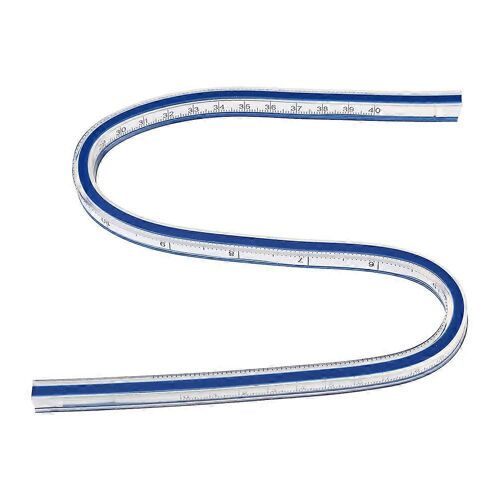 Outil De Mesure De Règle De Courbe Flexible Pour Le Dessin, La Peinture, Le Graphisme Et La Conception De Vêtements (40 Cm)