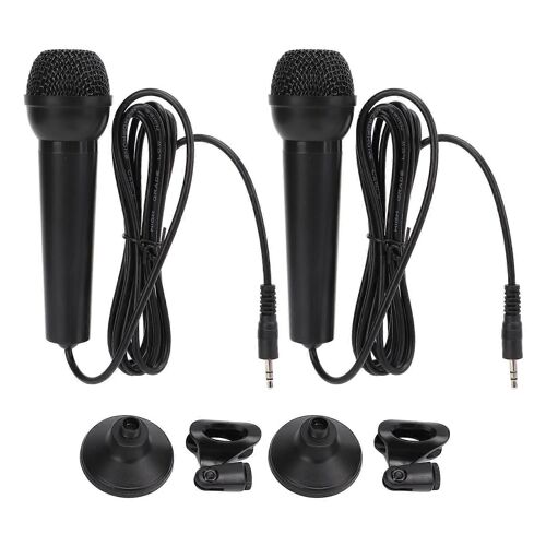 Microphone d'ordinateur 3.5mm filaire Plug and Play Anti interférence Large compatibilité PC Microphone