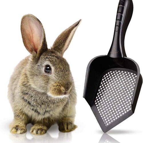 Pelle À Litière Pour Lapin, Pelle En Plastique Noire 12 ""X 5"" X 2 "", Goodnice