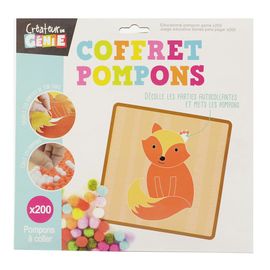 Jeu Educatif Pompons A Coller
