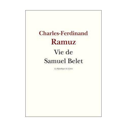 Vie De Samuel Belet