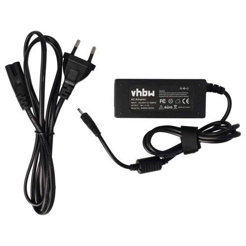 vhbw 1x Bloc d'alimentation compatible avec Asus ZenBook UX31A-DB72, UX31A-DH71, UX31A-DH51 ordinateur portable - Câble de 13,3 cm, 40 W