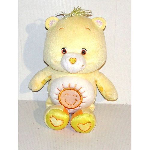 Peluche Les Bisounours Care Bears Jaune Soleil Activités Jemini