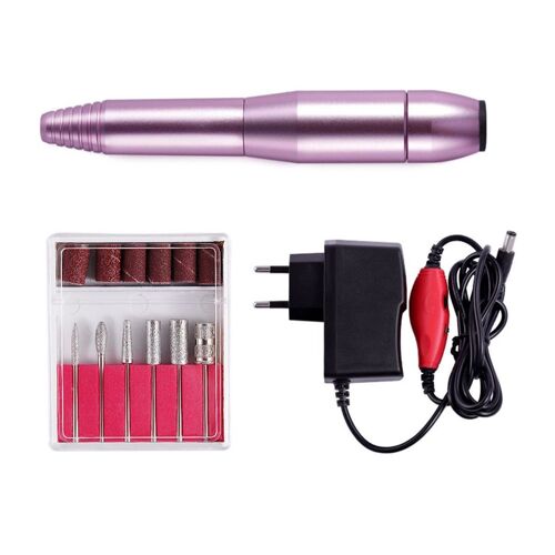 Melodysusie Perceuse À Ongles Électrique Portable Compact E-File Goodnice 