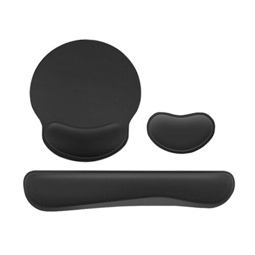 Repose-poignet clavier + tapis de souris + repose-poignet souris. Costume trois pièces goodnice
