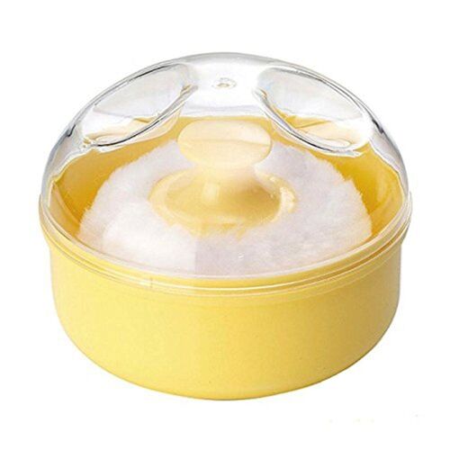 Éponge Houppette : Contenant Cosmétique Jaune Goodnice 
