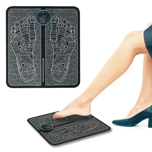 Masseur De Pieds Remodelant Les Jambes, Masseur De Pieds Électrique, 6 Modes, 9 Réglages Goodnice