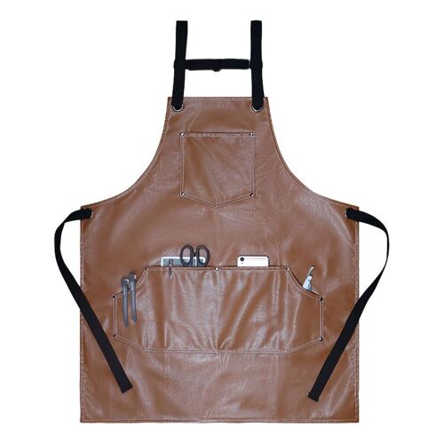Tabliers De Coiffure Tabliers De Coiffure Tablier De Coupe De Cheveux Marron Goodnice