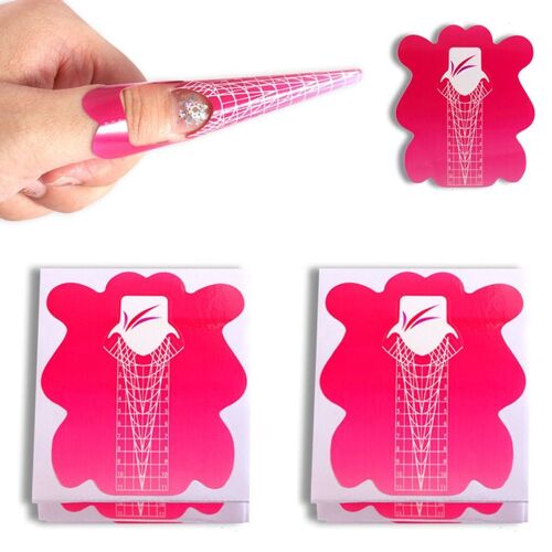 Formes D'ongles Aiguilles Professionnelles, Ongles Courbes En Acrylique, Gel Uv Goodnice 