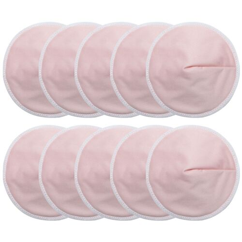 Coussinets D'allaitement Bio Lavables Pack De 10 | Coussinets D'allaitement Réutilisables Roses Goodnice