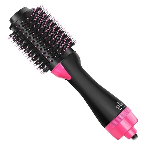 Brosse À Air Chaud, Brosse Pour Sèche-Cheveux Et Styler Volume, Appareil De Coiffure À Anions 3 En 1 Goodnice
