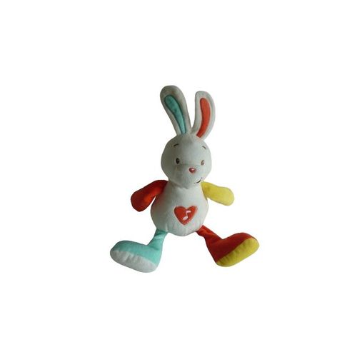 Doudou peluche lapin comme neuf Auchan