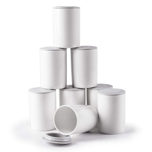 Duronic P8YM2 8 Pots en céramique de 125 ml compatible avec yaourtière YM1 et YM2 de Duronic