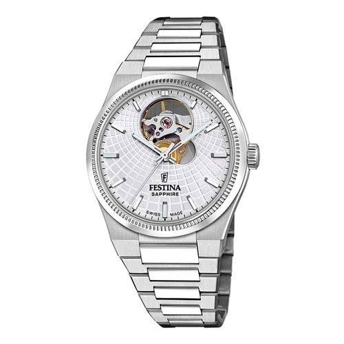 Montre Femme Festina Automatique Acier Collection Swiss Made