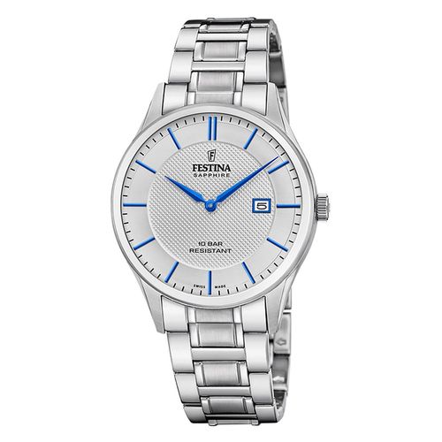 Montre Festina Classique Acier Collection Swiss Made