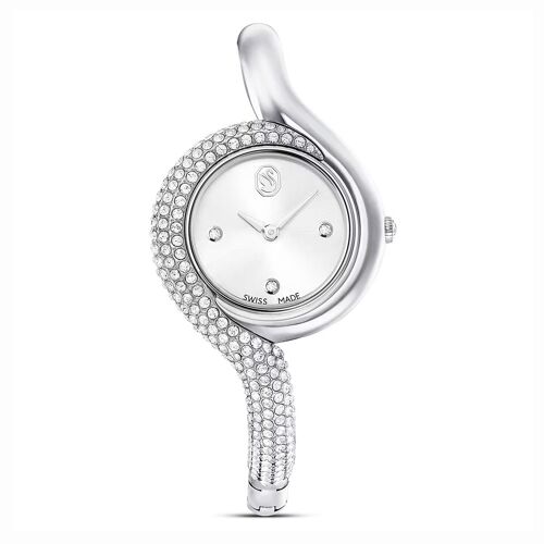 Montre Femme Swarovski Dextera Asymétrique Argentée