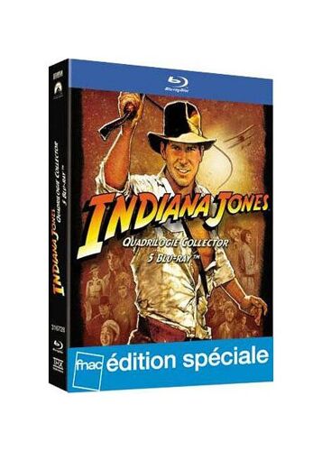 Indiana Jones - L'intégrale - Édition Spéciale Fnac - Blu-Ray
