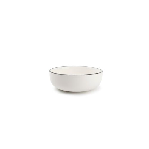 Bol 17,5xh6cm Blanc Studio Base - Lot De 4