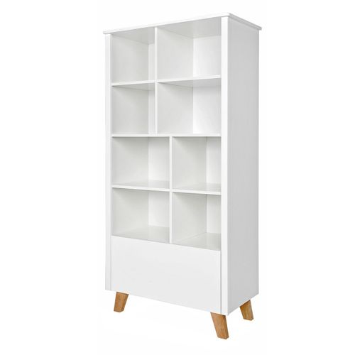 Biblioth¿Que 1 Tiroir Blanc