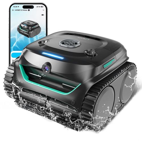 Aspirateur robot de piscine sans fil WYBOT C2 Vision