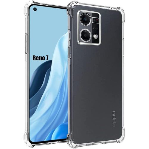 Coque Silicone Pour Oppo Reno 7, Protection Avec Coins Renforcés Transparent Antichoc - E.F.Connection