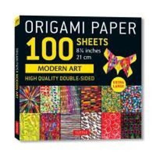 Origami Paper 100 Sheets Modern Art 8 1/4
