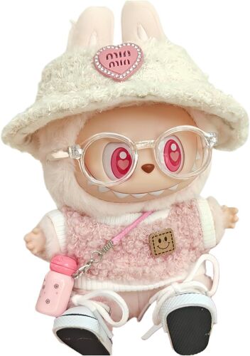 Vêtements Labubu, accessoires pour poupée Labubu, ensemble de 5 tenues Labubu pour poupée de 17 cm, vêtements pour porte-clés Labubu