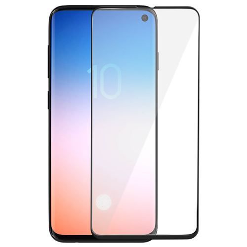 Hqselection® Lot De 2 Verre Trempé Pour Samsung Galaxy S10e .Film De Protection D'écran Couverture Complète Noir - Anti Rayures - Ultra Résistant Dureté 9h