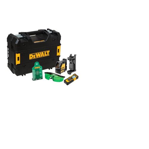 Dewalt set laser a ligne DW088CG avec télémètre DW099E (DW0887100-1)