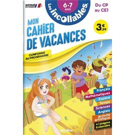 Mon Cahier De Vacances Du Cp Au Ce1