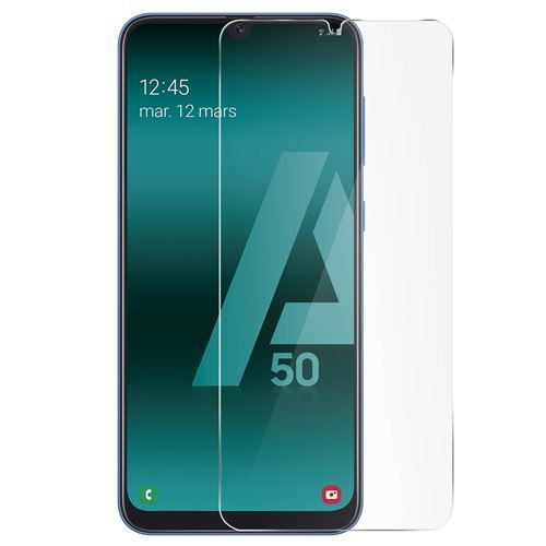 Hqselection® Lot De 2 Verre Trempé Pour Samsung Galaxy A50 .Film De Protection D'écran Transparent - Anti Rayures - Ultra Résistant Dureté 9h