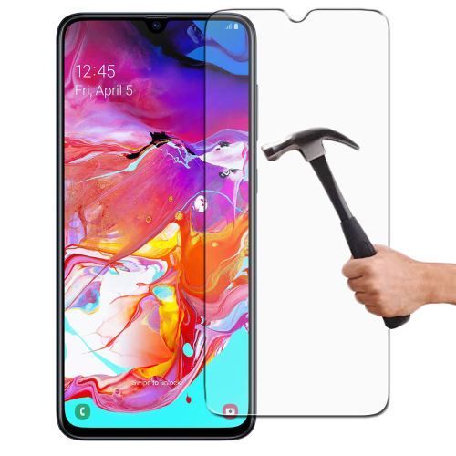 Hqselection® Lot De 2 Verre Trempé Pour Samsung Galaxy A70 .Film De Protection D'écran Transparent - Anti Rayures - Ultra Résistant Dureté 9h
