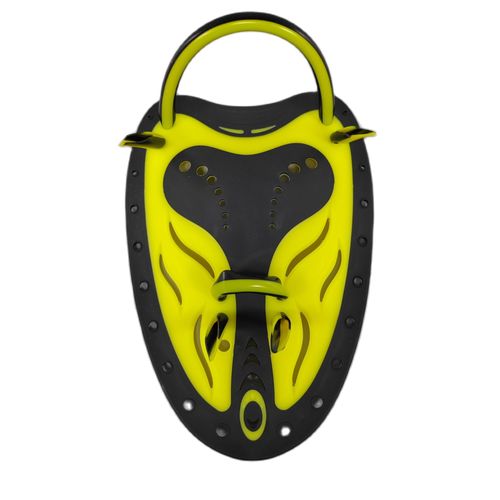 Qyq-Gants De Plongée Réglables En Silicone Pour Adulte,Équipement Professionnel De Natation,Palette,Doigt De Grenouille - Type Yellow-M/L