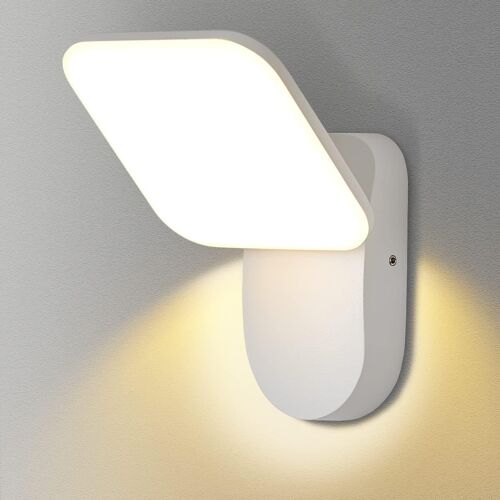 Applique Murale Led 12w, Ip65 Étanche À L'eau Et À La Poussière, Adaptée Au Salon Et Au Jardin