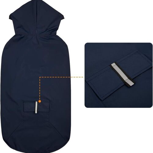 Imperméable Pour Chien »Imperméable Pour Chien Manteau Imperméable Pour Chien Grand Doublé Ultraléger