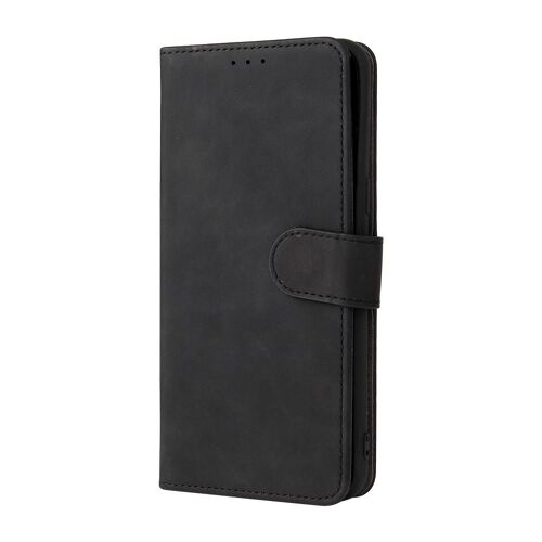 Étui Pour Htc Desire 20plus Housse De Protection Coque En Cuir Folio Flip Insertion De Carte Protection Complète Avec Porte-Cartes Kickstand - Noir